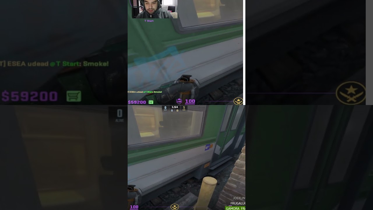 Pro Tips for Fast A Site Rush on de_train | CS2 Strategy 🚂💥