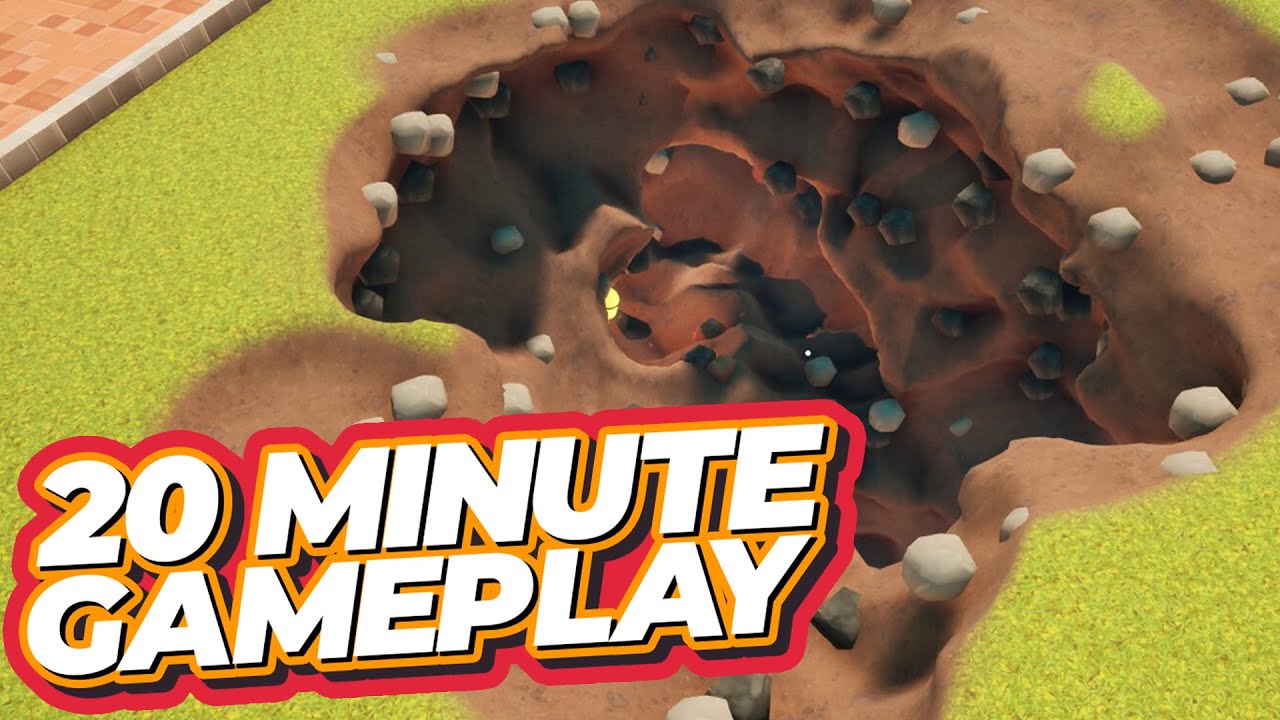 A Game About Digging a Hole Gameplay (Xbox Series X)