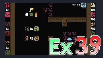 Trio Levels - Ex39 Rendezvous 3 - Hint & Solution (Baba Is You Custom Levelpack)