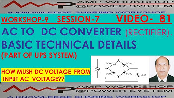 BASIC  TECHNICAL DETAILS  OF AC TO DC  CONVERTER ( RECTIFIER) USING BOTH DIODE & SCR( THYRISTOR)