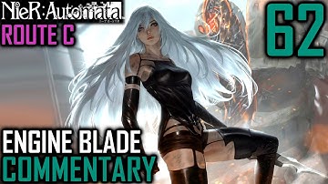Nier Automata Walkthrough Part 62 - Drunk Devola & The Engine Blade (Route C)