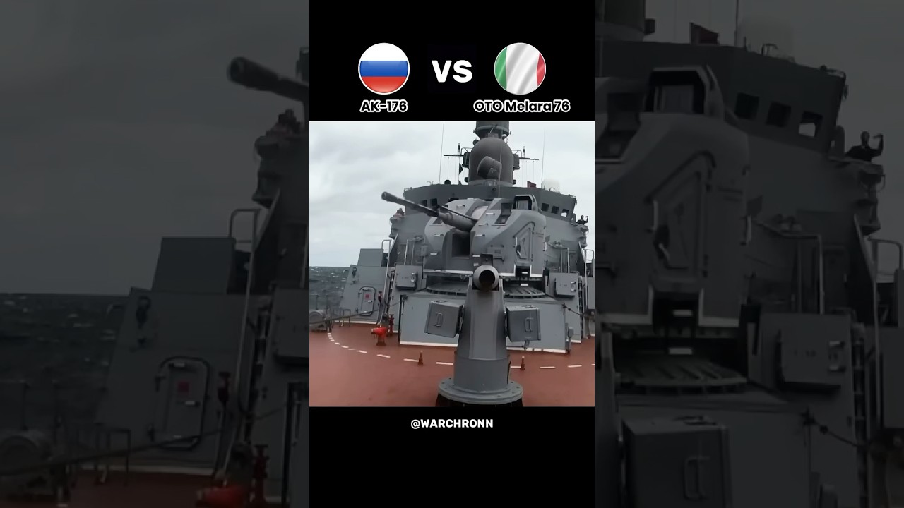 AK-176 vs OTO Melara – Cost To Fire 5 Shots With These Naval Guns