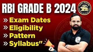 RBI Grade B 2024 | RBI Grade B Syllabus, Eligibility, Exam Pattern, Exam Dates | Complete Details