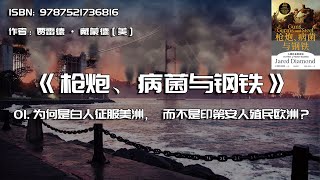 全书精讲《枪炮、病菌与钢铁》01为何是白人征服美洲而不是印第安人殖民欧洲