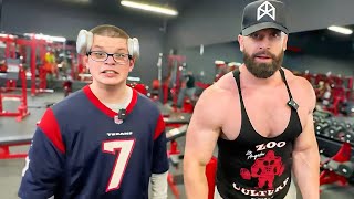 Sketch WORKS OUT With Bradley Martyn