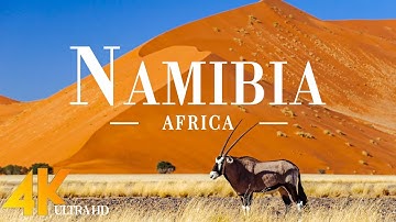 Namibia 4K Ultra HD • Stunning Footage Namibia | Scenic Wildlife Film With Calming Music