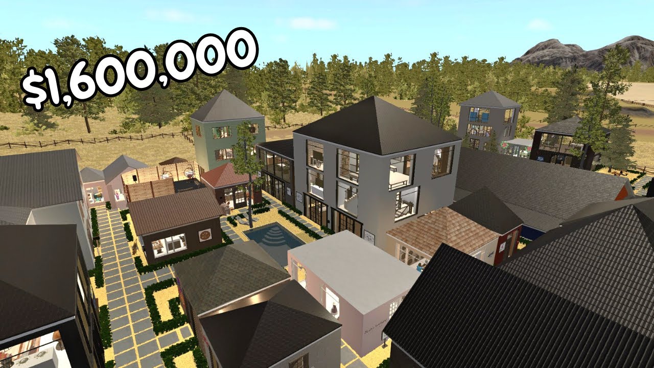 i built a city in house flipper! YouTube