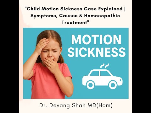 "Child Motion Sickness Case Explained | Symptoms, Causes & Treatment"