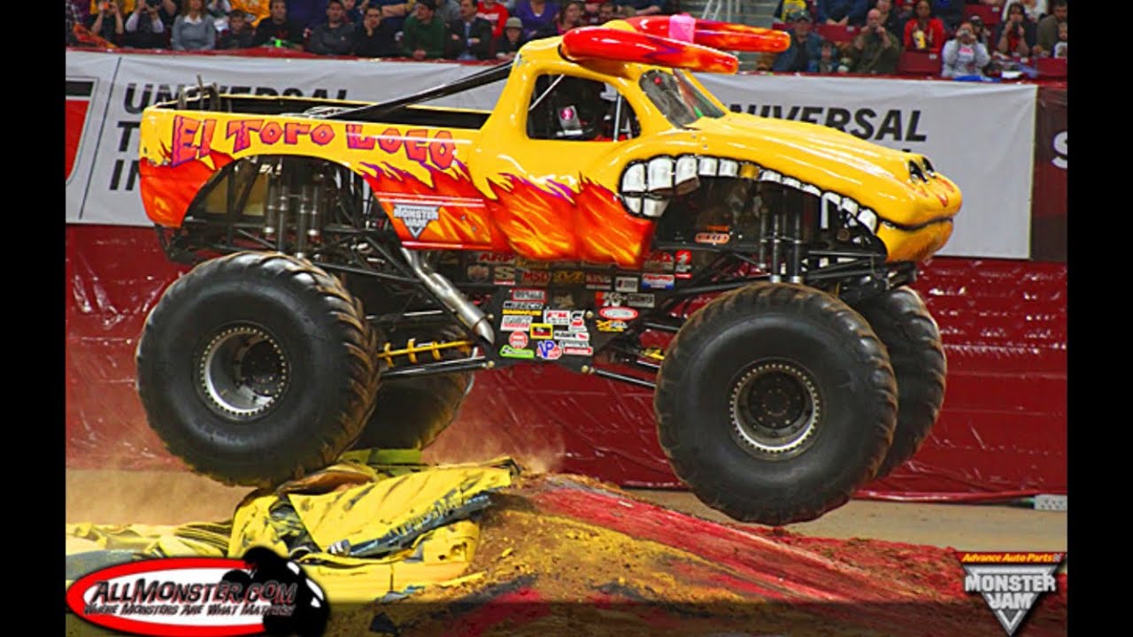 El Toro Loco (Yellow) Theme Song (Monster Jam 2013) YouTube