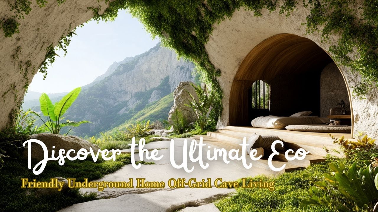 Picture of Discover the Ultimate Eco Friendly Underground Home Off Grid Cave ...