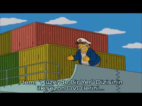 Simpsonlar dizisinde Kahramanmaraş'a giden esrarengiz gemi...