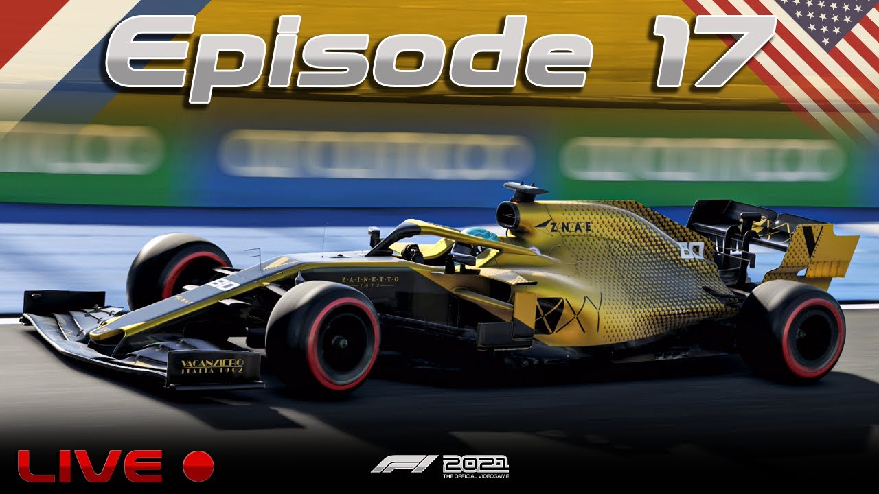 LIVE Netherlands and USA in the F1 2021 My Team Career (Season 3)
