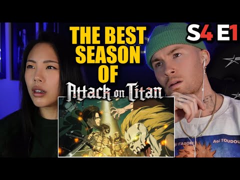 IS THIS THE BEST SEASON?! | Attack on Titan Reaction S4 Ep 1