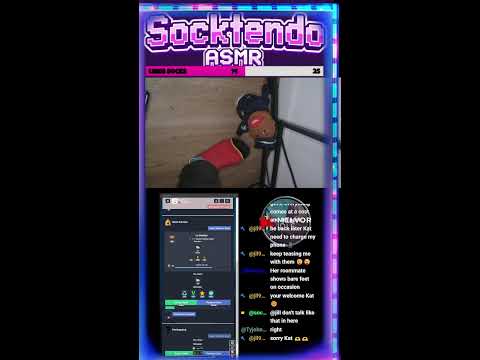 Socktendo Live Chat with Fans | ASMR Stream Melvor Idle and sleep! NO GOONING AROUND!!