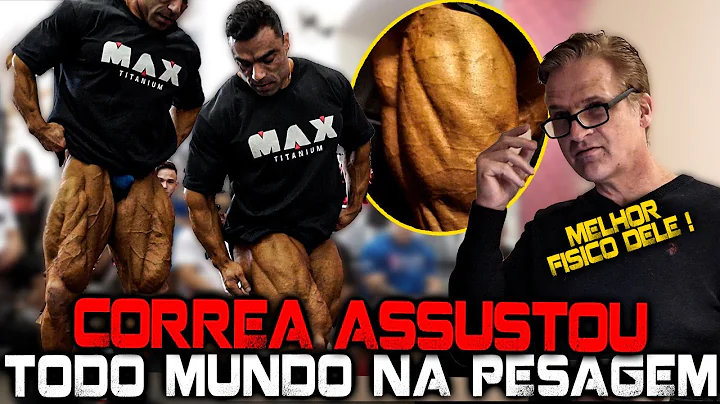 EDUARDO CORREA ASSUSTOU TODO MUNDO NA PESAGEM !!!!