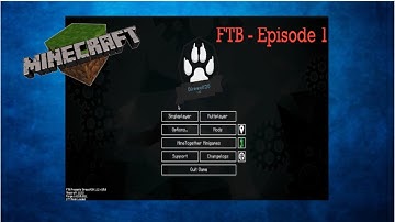 Minecraft FTB - DireWolf 20 1.12 - Episode 1