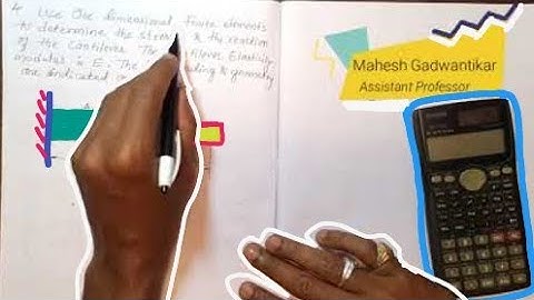 One Dimensional(1D) bar elements analysis using finite element method | Stresses and reaction forces