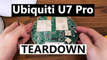 Ubiquiti U7 Pro WiFi 7 Access Point Teardown