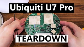 Ubiquiti U7 Pro WiFi 7 Access Point Teardown