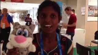 27th Summer Universiade 2013 - Kazan - Danisha from Sri Lanka