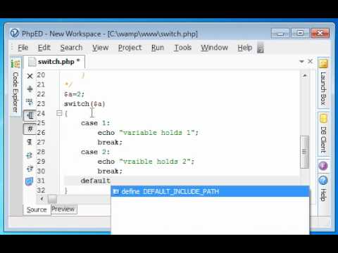 Php Tutorials-09-switch statement in php - www.vdesignourweb.com