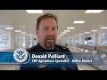 CBP Canine Enforcement Officer Don Polliard and Hair E