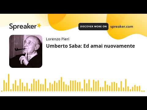 Umberto Saba: Ed