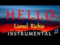 HELLO LIONEL RICHIE Instrumental Lyrics mp3