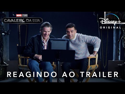 Cavaleiro da Lua | Oscar Isaac e Ethan Hawkey reagindo ao Trailer | Disney+