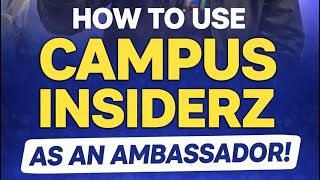 How to Use Campus Insiderz as an Ambassador (College Students) screenshot 4