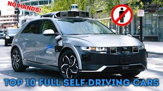 Those Vehicles will drive Themselves in 2023 | Top 10 Self-Driving Cars