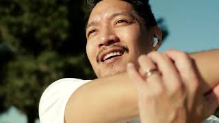 Thorsten Jewelry - The Ohana - Koa Wood Inlaid Titanium Mens Wedding Ring With Intricate Edges