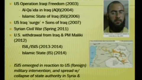 The Rise and Fall of ISIS - Dr. Christopher Bolan