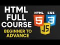 HTML complete course | Introduction to HTML for Beginners | Learn Web Development