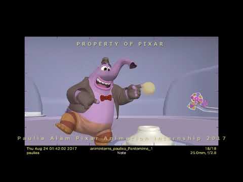 Paulie Alam | Pixar Animation Internship And Reel | 3D Animation Internships