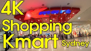 Shopping Kmart, Sydney, Australia - 4K