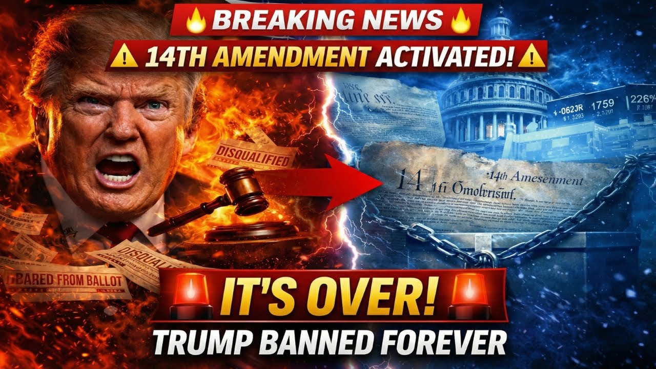 IT’S OVER: Congress Fast-Tracks 14th Amendment to BAR Trump from Ballot Forever