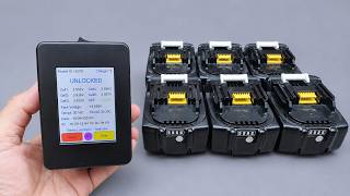 DIY Automatic Makita Battery Check & Error Reset Tool | ESP32-S3 Touchscreen - Wifi screenshot 2