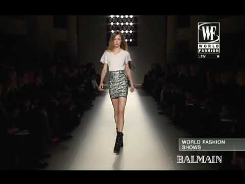 Balmain Fall 2009 Fashion Show (full)