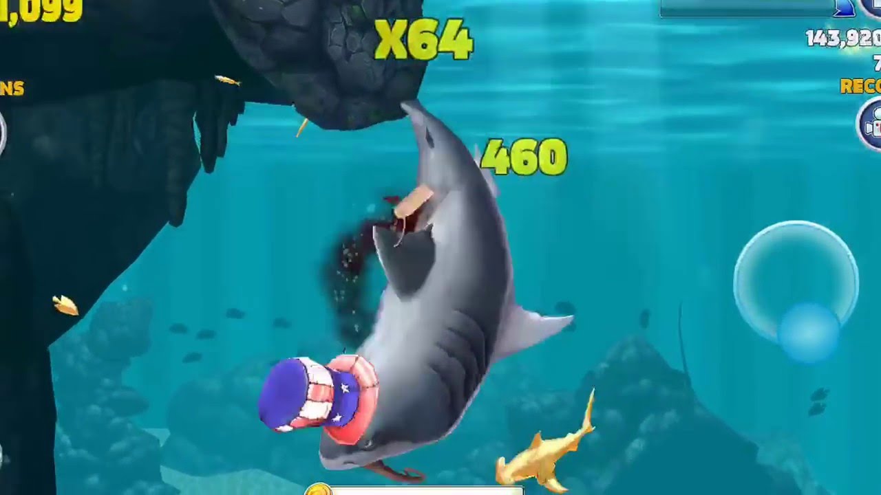 #bigbrother twitter Megalodon - How to hit MINI SUB - Hungry Shark Evolution