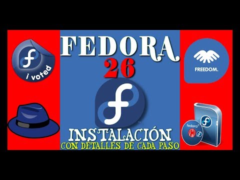 Instalando Fedora 26 (Explicado con muchos detalles)
