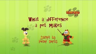 The Garfield Show Ep119 - What A Difference A Pet Makes