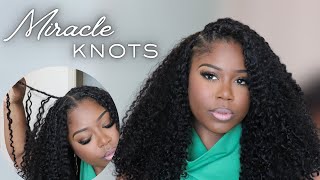 😍👏🏾 45 Minute Miracle Knots Hack | Burmese Curly Hair | Install + Review | Krn