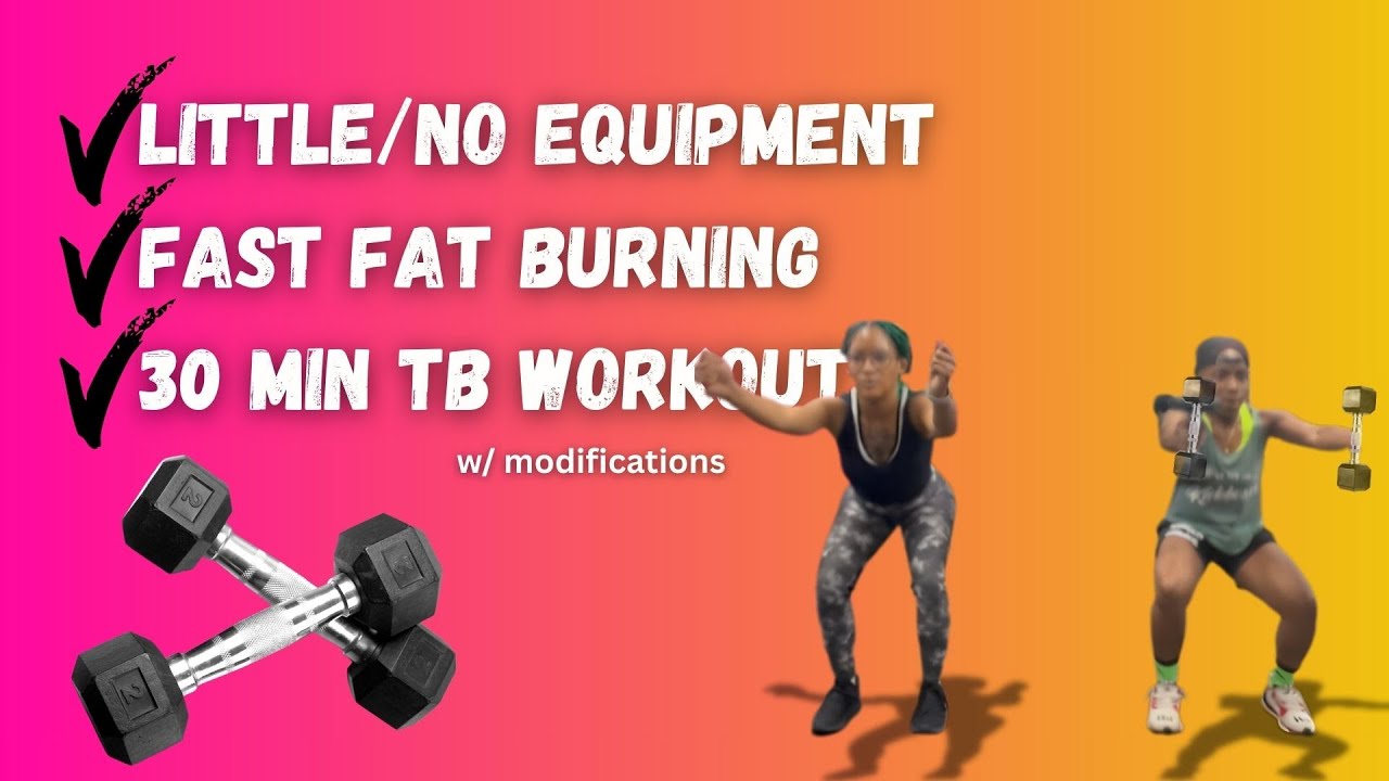 30 MIN HIIT WORKOUT - Full Body Fat Burn with Rest Intervals