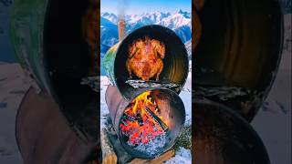 🔥 Snowy Mountain Chicken Roast That Smelled Like Heaven 🍗🏔️
