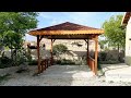 AHŞAP KAMELYA YAPIMI MÜKEMMEL OLDU 👍 WOODEN GAZEBO MAKING