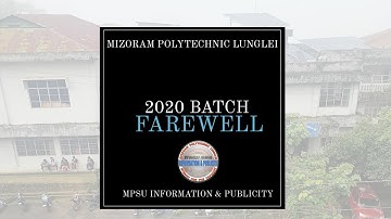 HMANGAIHSANGI-ROSE PARI | 2020 BATCH FAREWELL