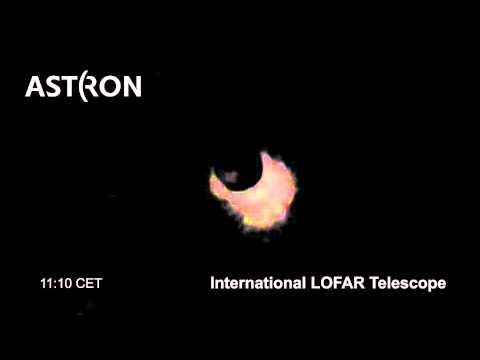 The Eclipse of March 2015 as seen by the LOFAR RadioTelescope