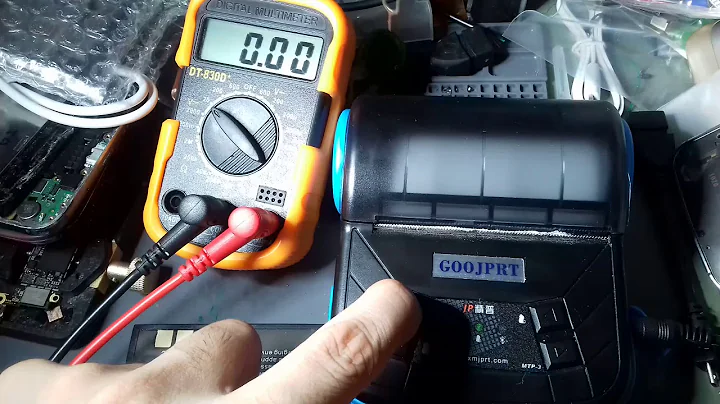 GooJprt Thermal Printer problem