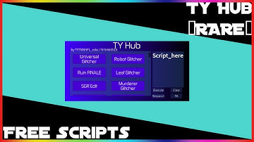 Roblox ServerSide Script Showcase Ty Hub [RARE]